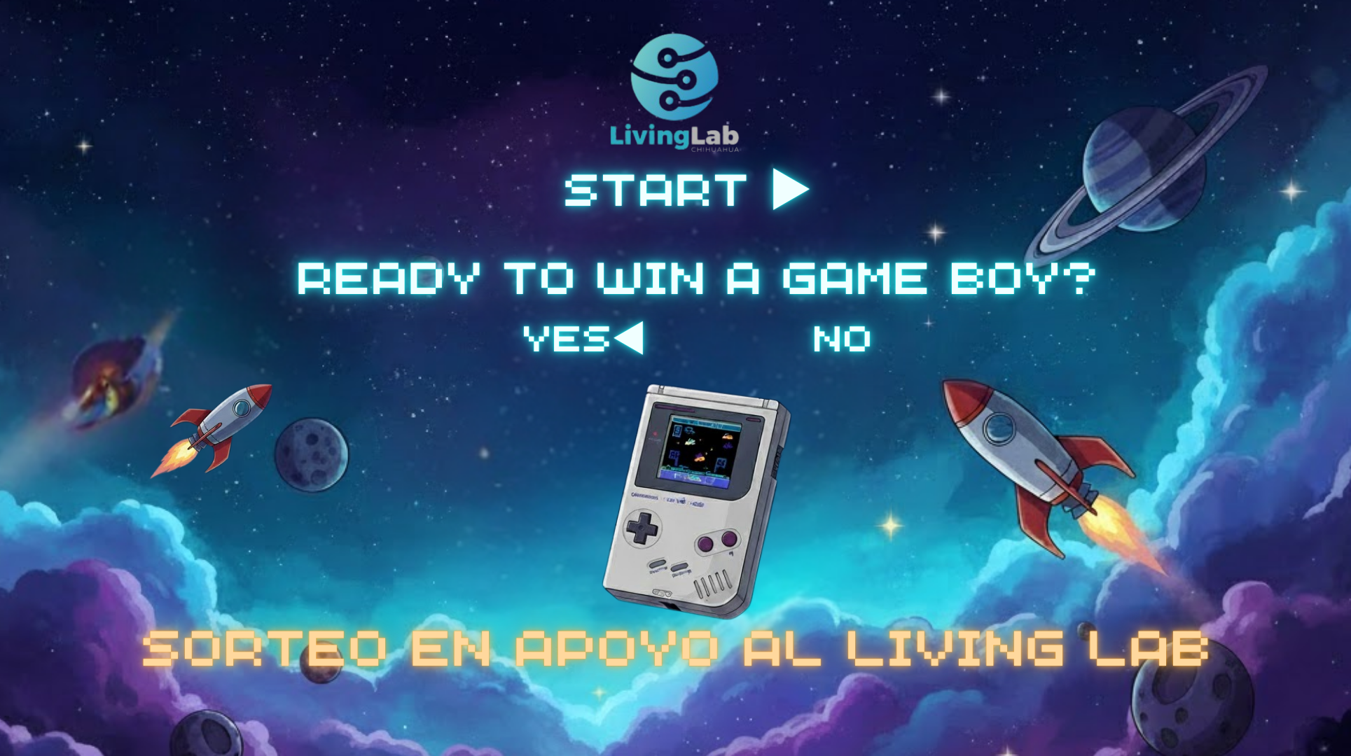 Sorteos Click - Rifa 🎮 Sorteo Living Lab - Game Boy Edition